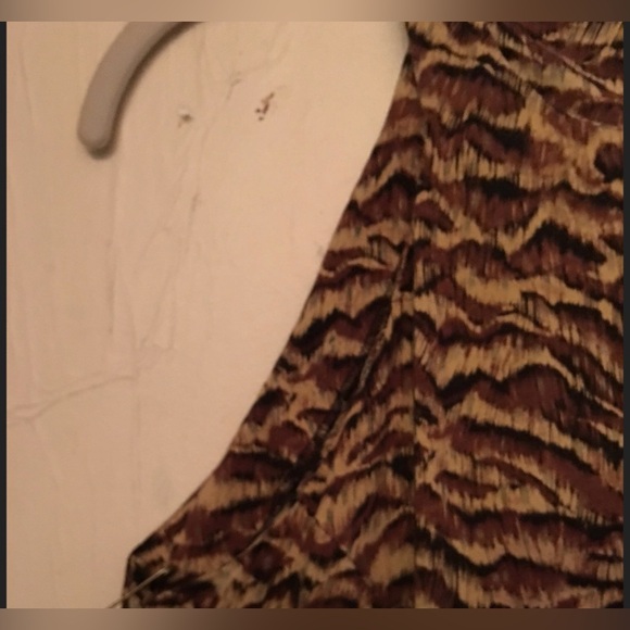 Rayon Tiger Stripe Maxi Dress - Picture 6 of 10